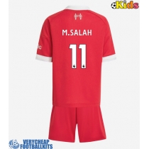 Liverpool Mohamed Salah #11 Replica Home Minikit 2025-26 Short Sleeve (+ pants)